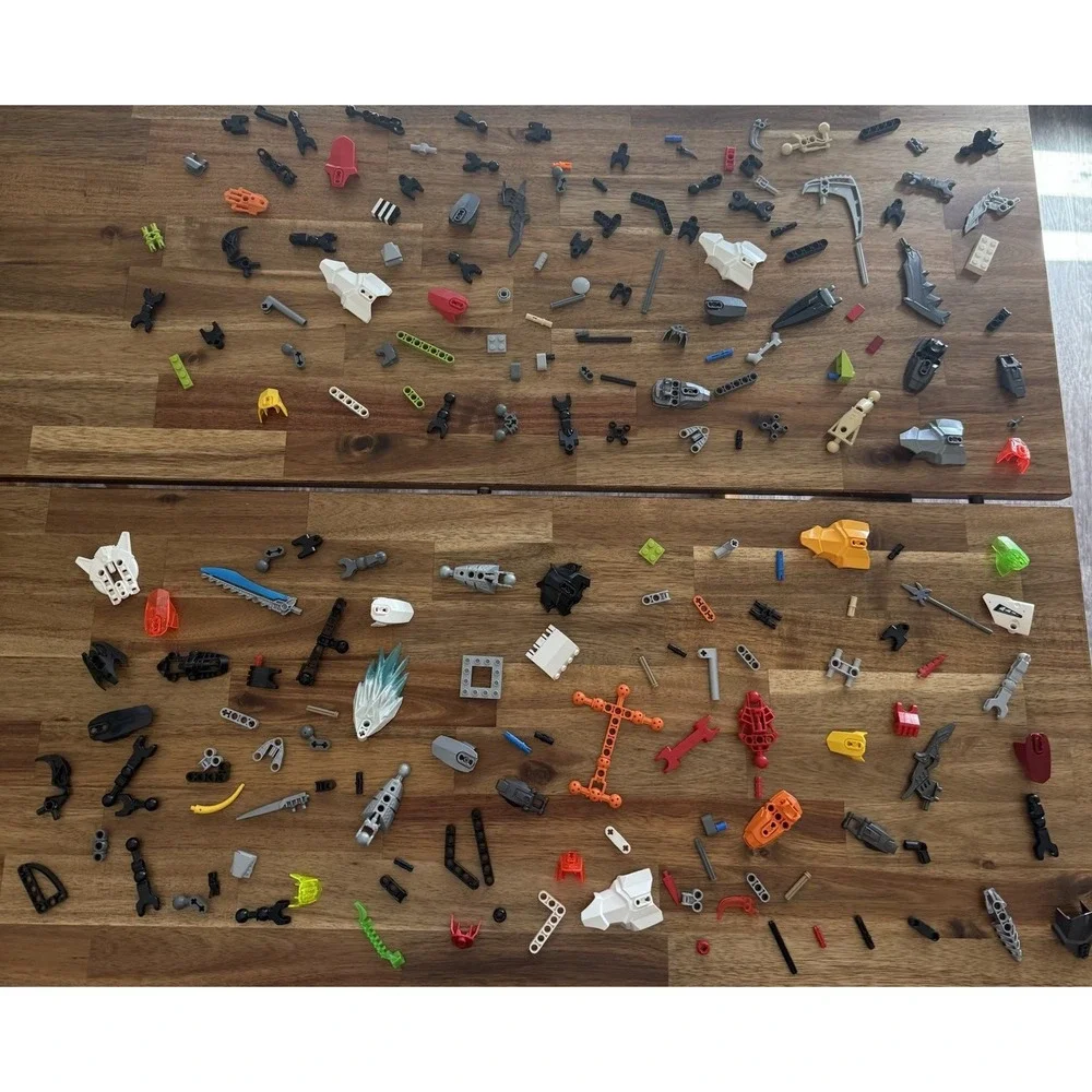 LEGO BIONICLE Hero Factory Bulk Lot of 200+ Parts Pieces 12 oz. SEE PICTURES!